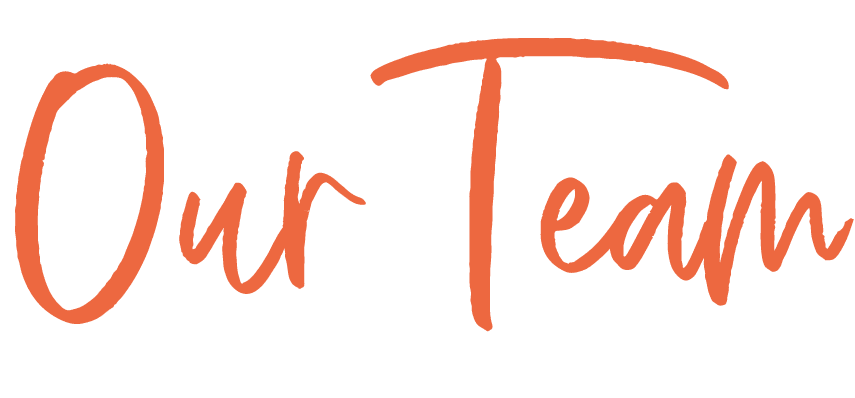 Our Team text in orange