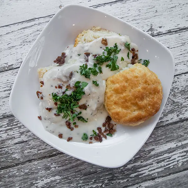 biscuits and gravy